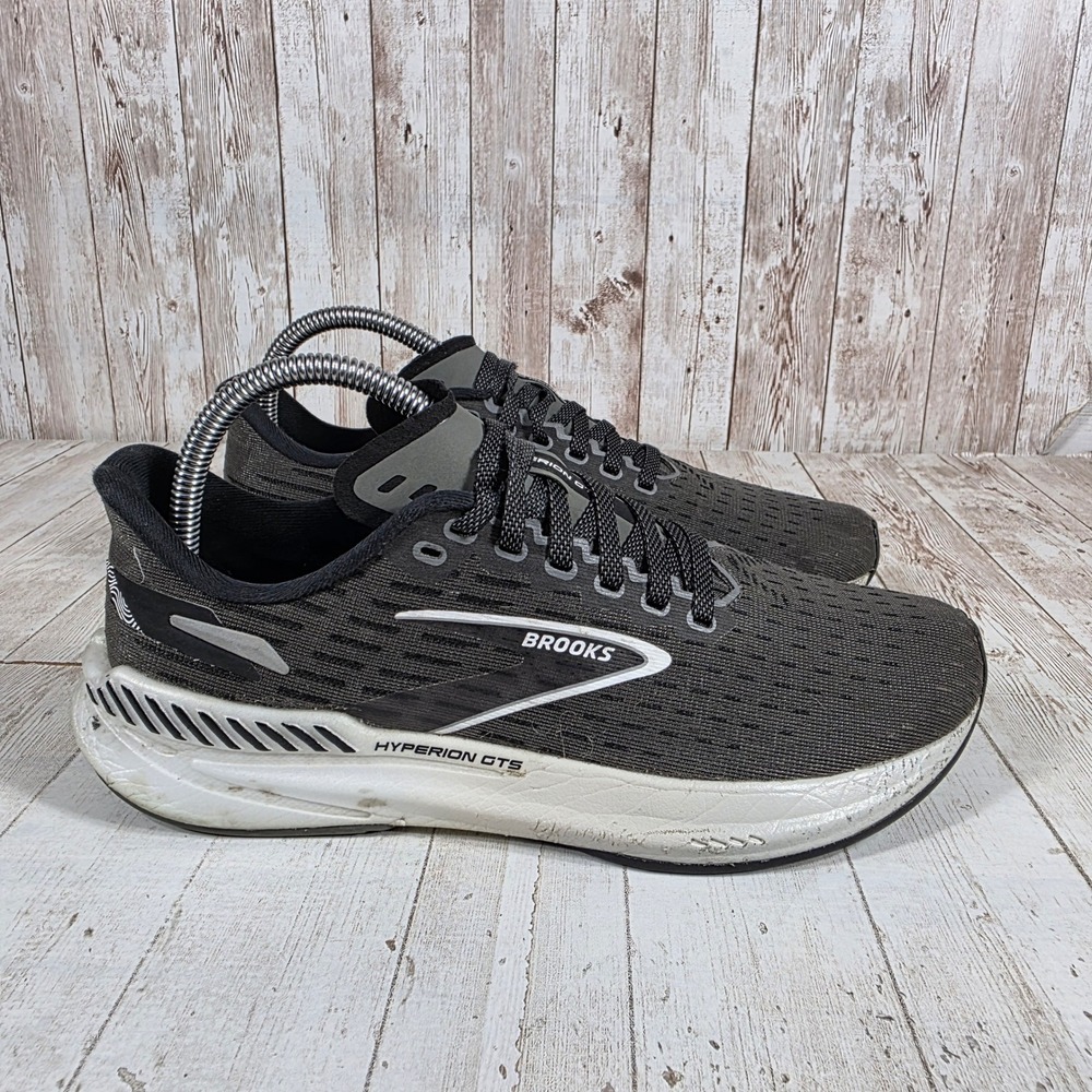 Brooks Hyperion GTS Womens Running Shoes Black Charcoal 1203971B001 Size 8